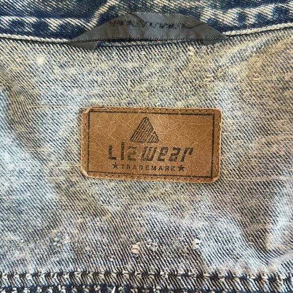 EUC Lizwear Women’s Denim Jacket - Picture 8 of 8